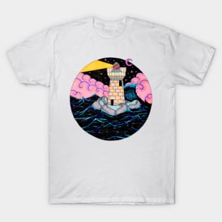 Cotton Candy Lighthouse T-Shirt